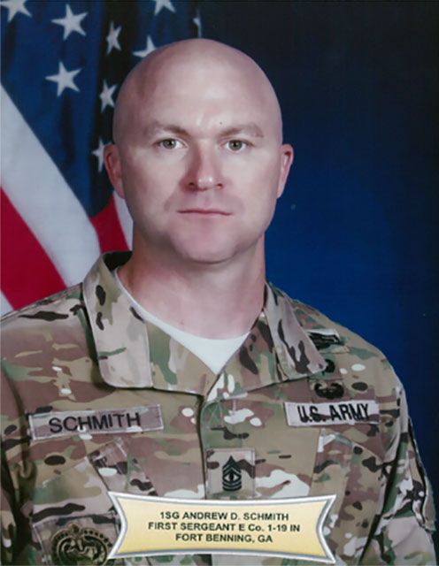 1SG Andrew D. Schmith