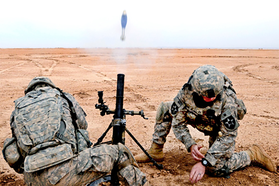 Mortar Firing