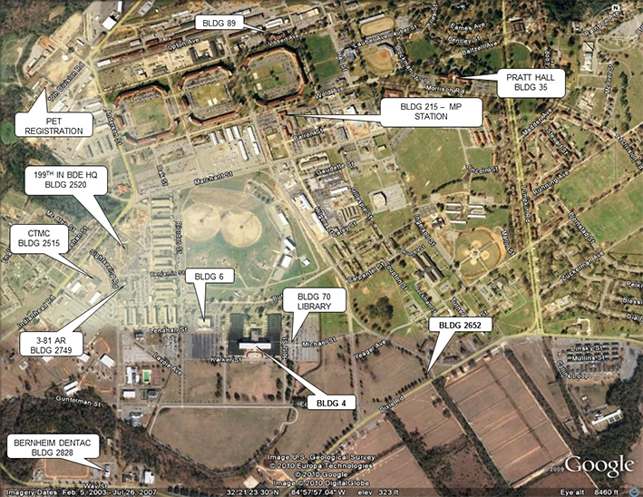 Fort Benning Map