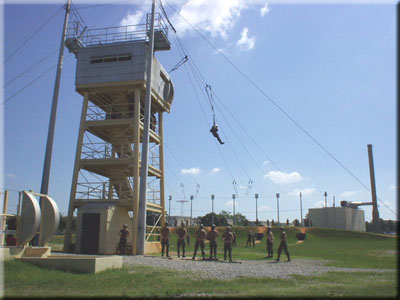 Airborne Training Area -  34 Foot Tower