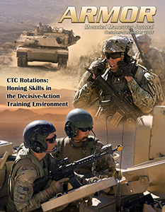 Oct-Dec 2016 ARMOR Mag Cover