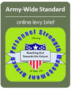 Army-wide Standard Levy Briefing