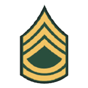 Master Sergeant Rank Patch
