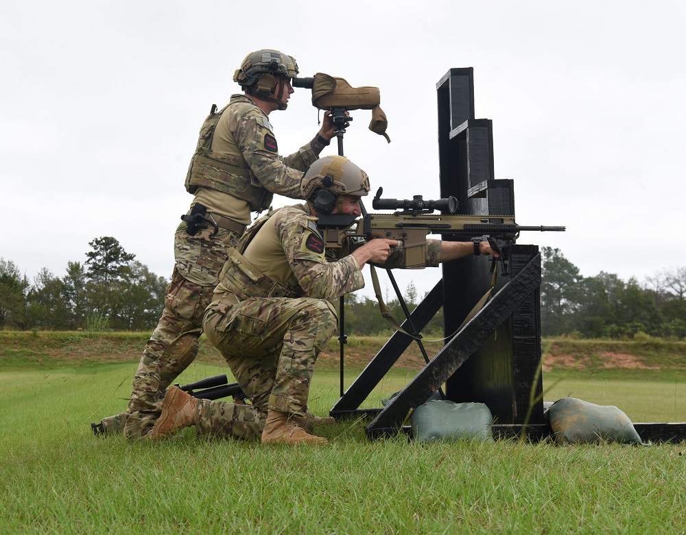 Sniper Competition - shooting from cover