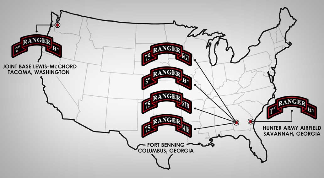 75th Ranger Regiment Organizational Chart